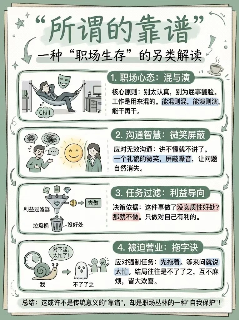 这才是打工人偷偷在用的「生存靠谱学」