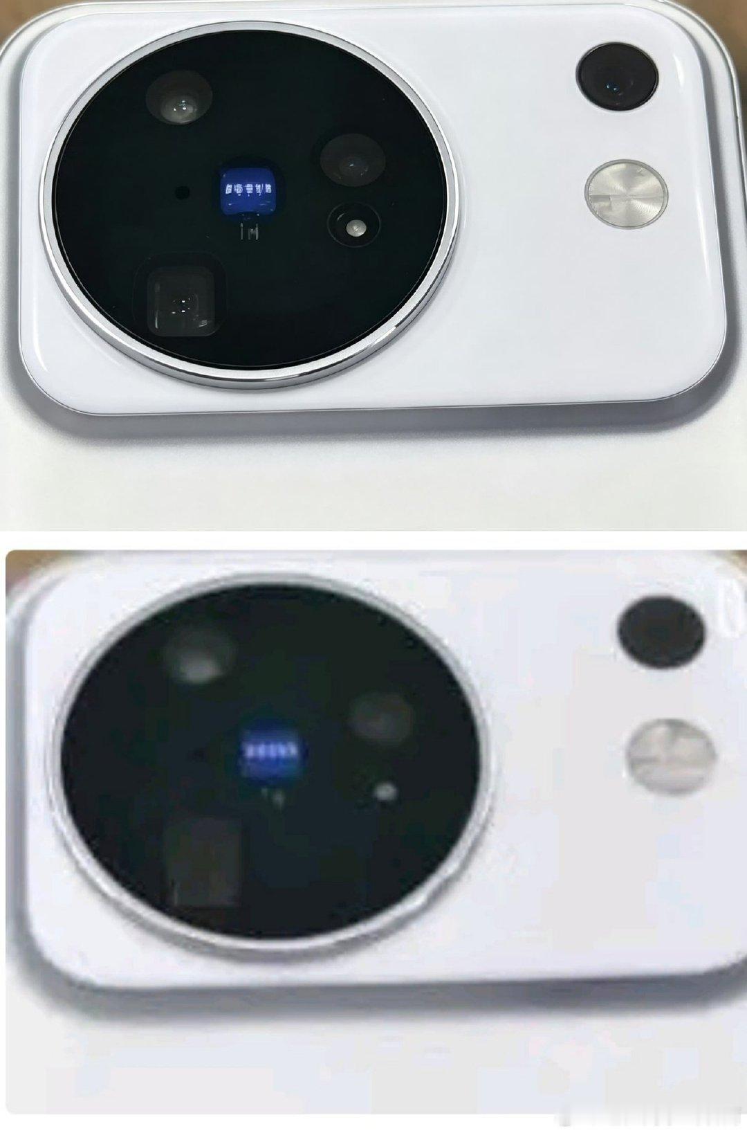 哈？vivo X500标准版的镜头居然是这个样子！我以为会和当年的X9一样那～原来差这么多[思考]#vivo[超话]# ​