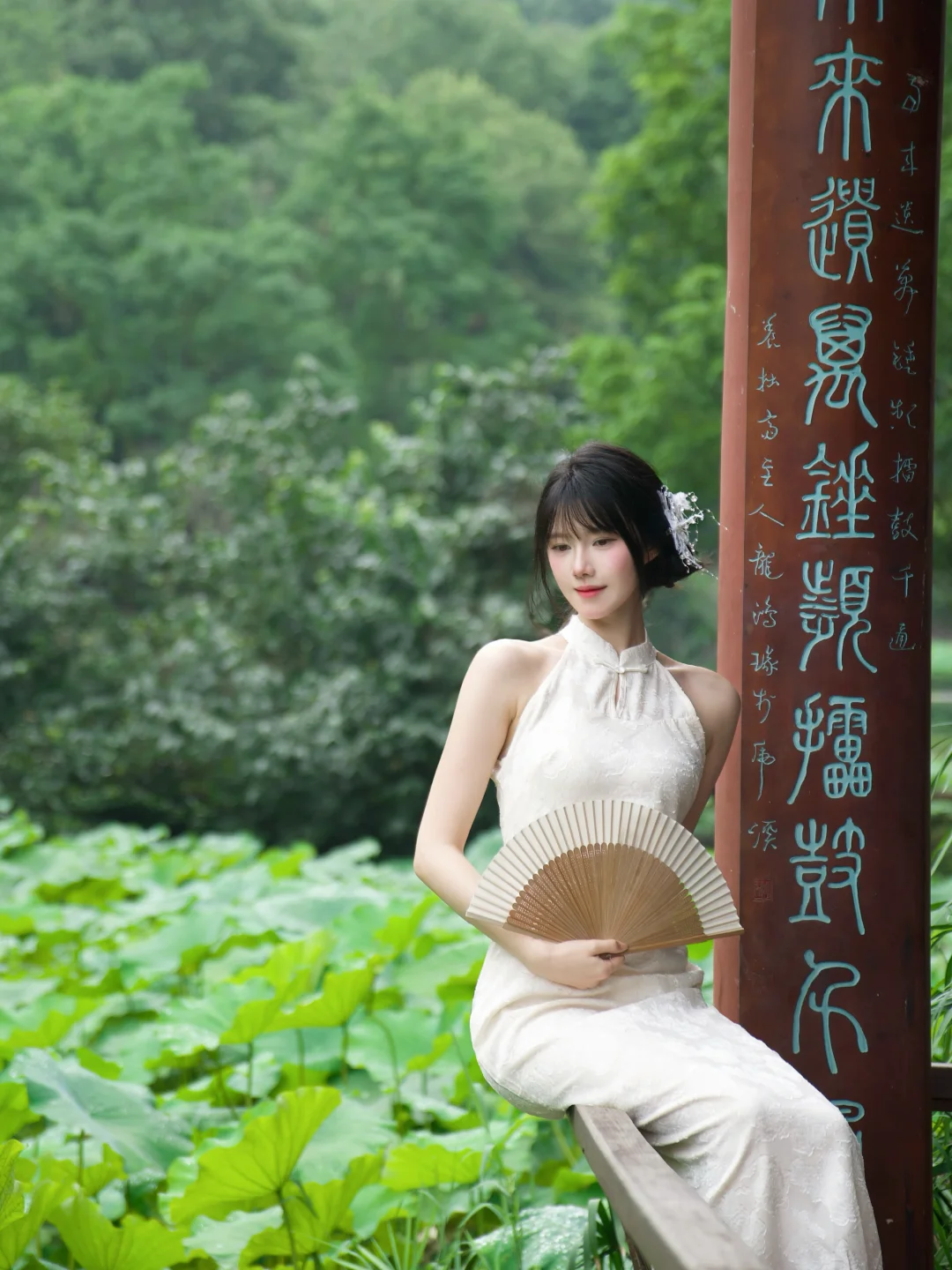 重庆夏天的浪漫被华岩寺承包了🪷