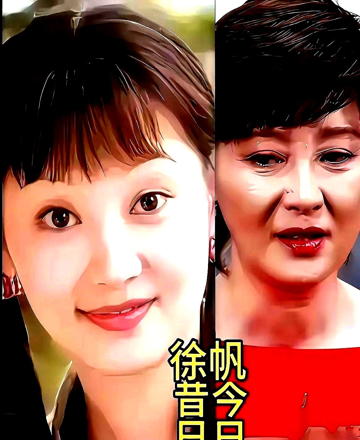 翻出三十多年前的老录像，二十来岁的鞠萍姐姐竟然那么清瘦。

大家习惯了她后来的圆润慈祥，却忘了她刚登台时下巴线条清晰，眉眼透着一股倔强，眉宇间像极了《外来妹》的女主角。那时候没有瘦脸滤镜，没有高颅顶，更没有整齐划一的烤瓷牙，哪怕方腮圆脸，也带着腾腾的生活气。

如今摄像机越来越先进，荧幕上却全被塞进