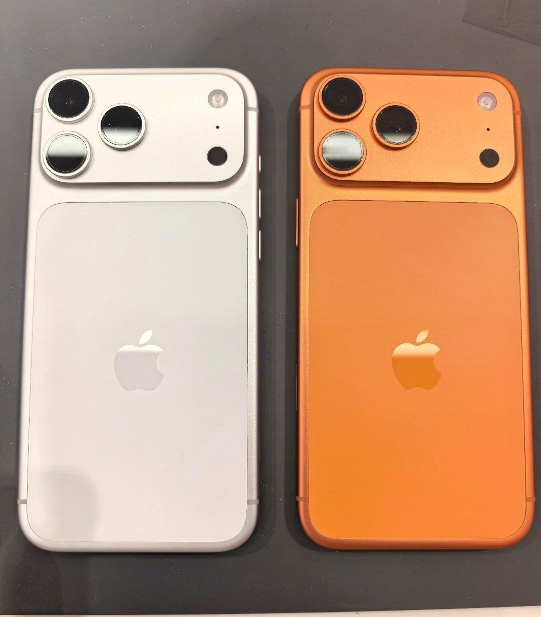 iPhone17 Pro Max用橙色的，比银色的多吗？ ​