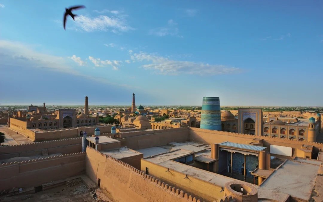 希瓦古城的异域风情