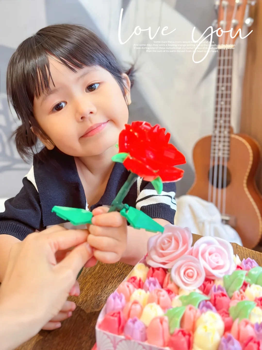 是妈妈也是少女‼️ 今年收到了zui甜蜜的礼物