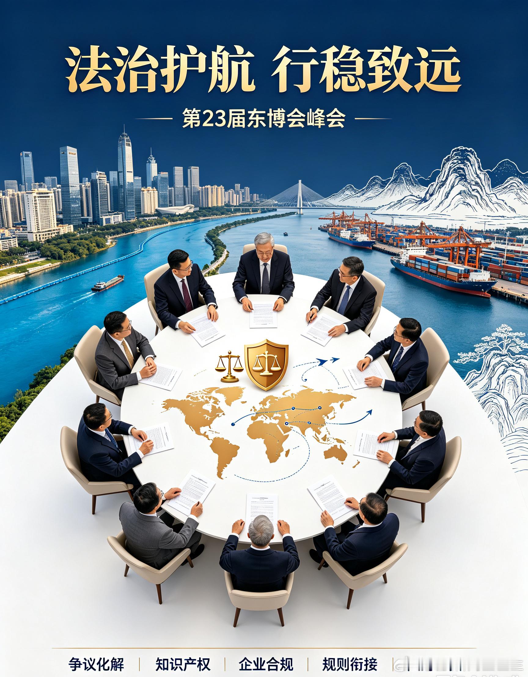 第23届中国‑东盟商务与投资峰会在南宁举办，汇聚中国及东盟政商、法律界精英共话开放合作。峰会围绕数字贸易、绿色经济、供应链韧性等九大领域开展对接交流，也迎来东帝汶工商界积极参与，持续扩大区域辐射影响力。

商事法律论坛聚焦内地、香港与东盟商事法律合作，围绕争议化解、知识产权、企业合规 ​