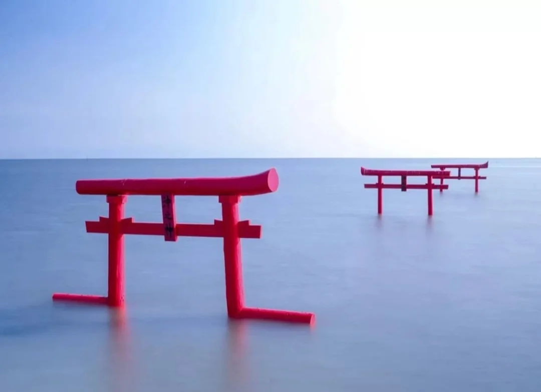 日本佐贺县|鸟居千千万，它有点儿特别！