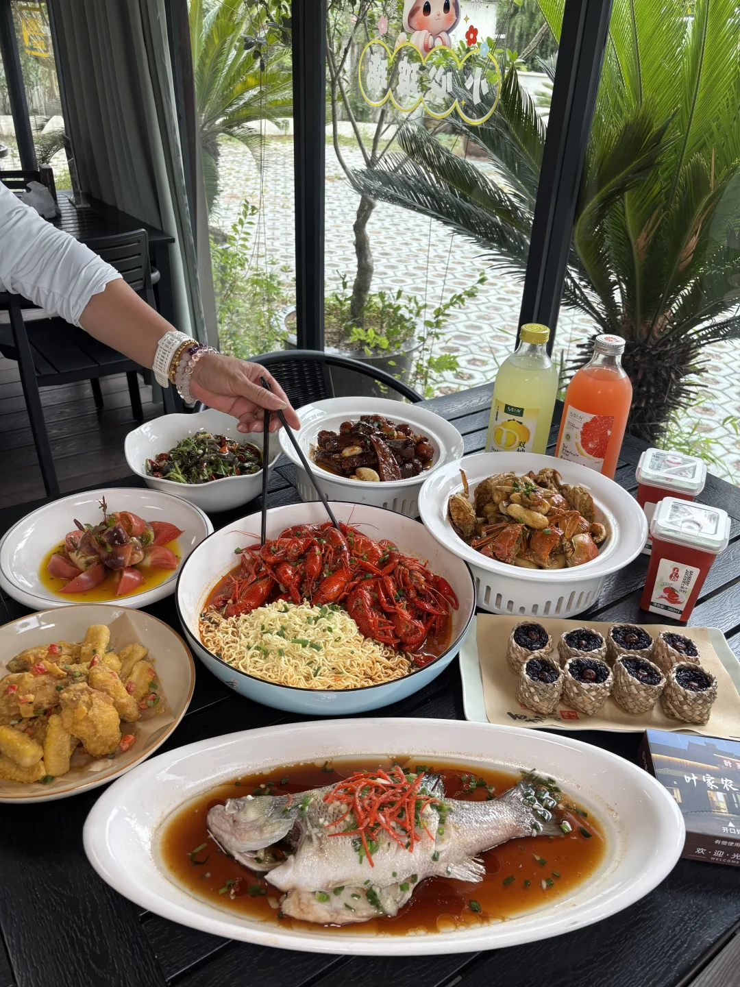 湖州美食|在叶家农庄，把河鲜湖鲜吃爽！