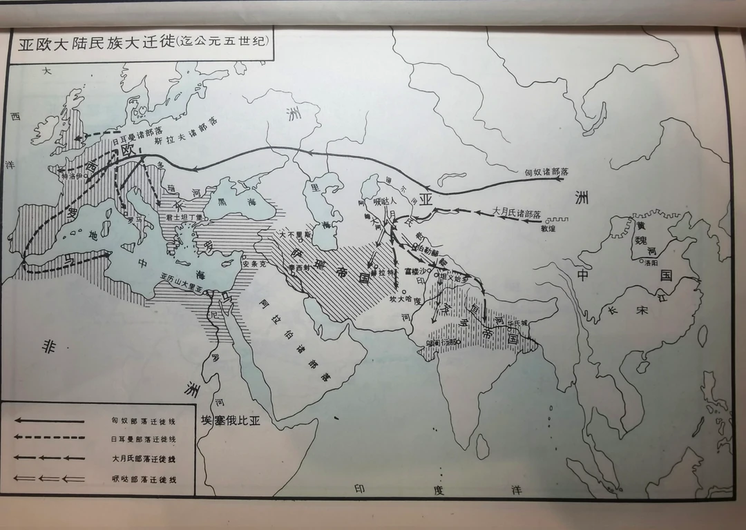 世界历史的正式开启:亚欧民族大迁徙