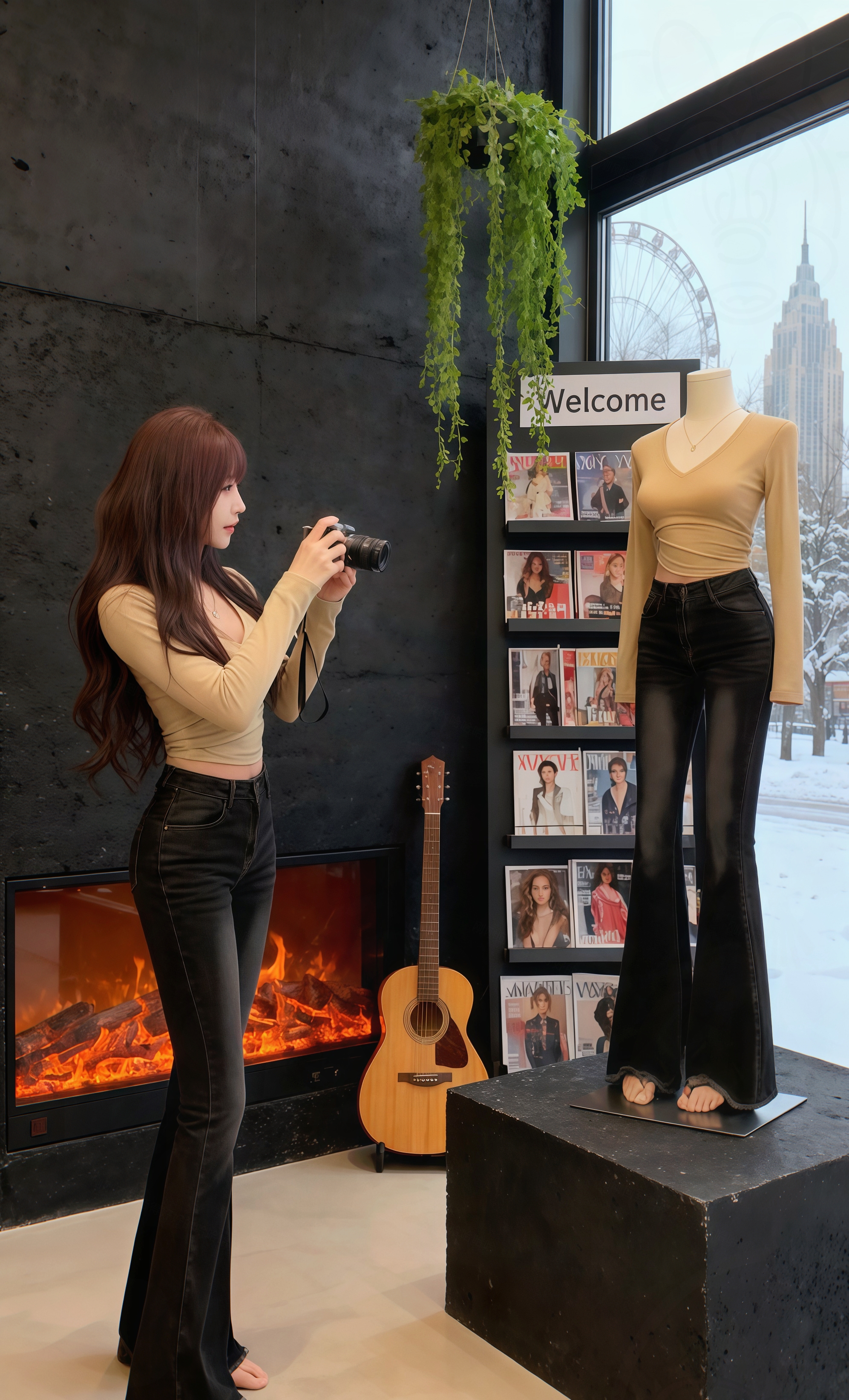 <p>辣妹穿搭 御姐 温柔风穿搭 简约大气 复古风格 <!--{img...