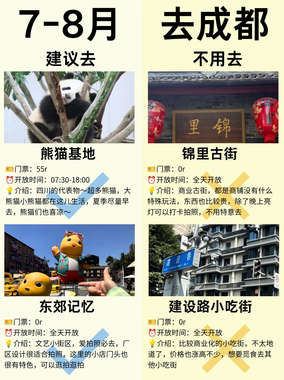 7-8月去成都旅游保姆级攻略✅超实用7-8月的
