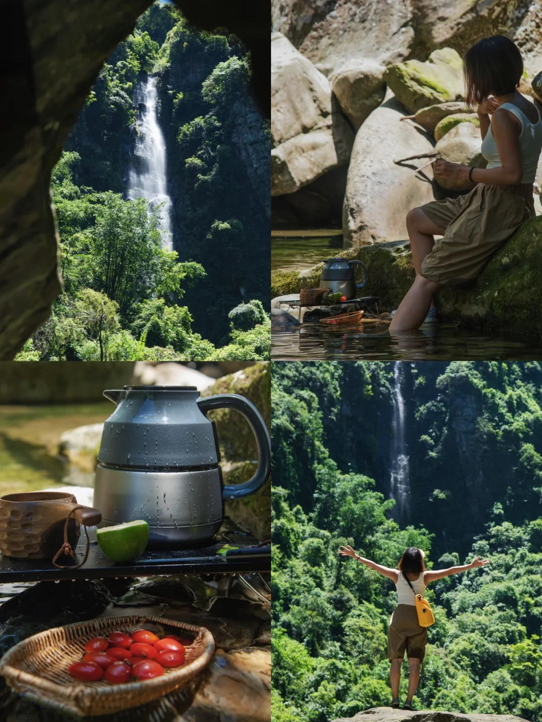 南宁周边溯溪潜水野餐完美线路｜麓女河峡谷
