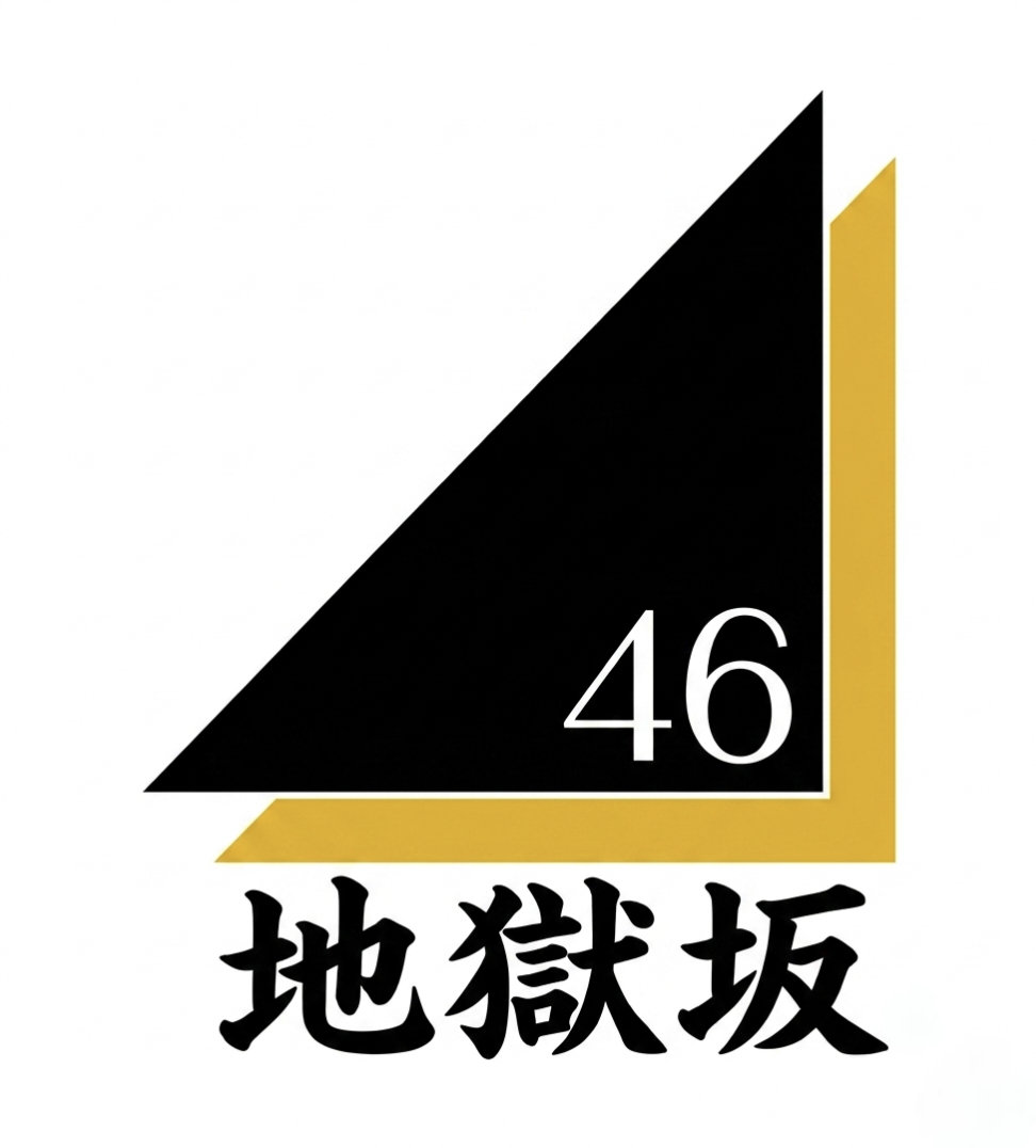 搬砖闲得没事干 用Gemini做了一个地獄坂46的LOGO[允悲] ​