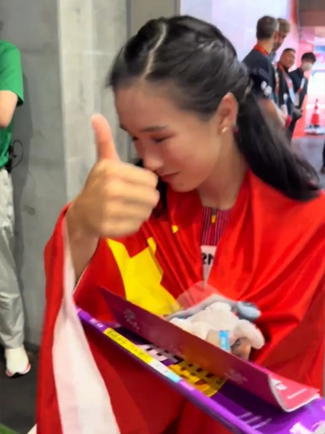 17岁亚洲女飞人😂喜提五年高考三年模拟