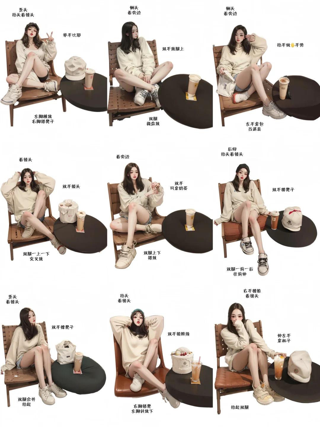 我要安利给所有女生！！探店拍照姿势｜超好用