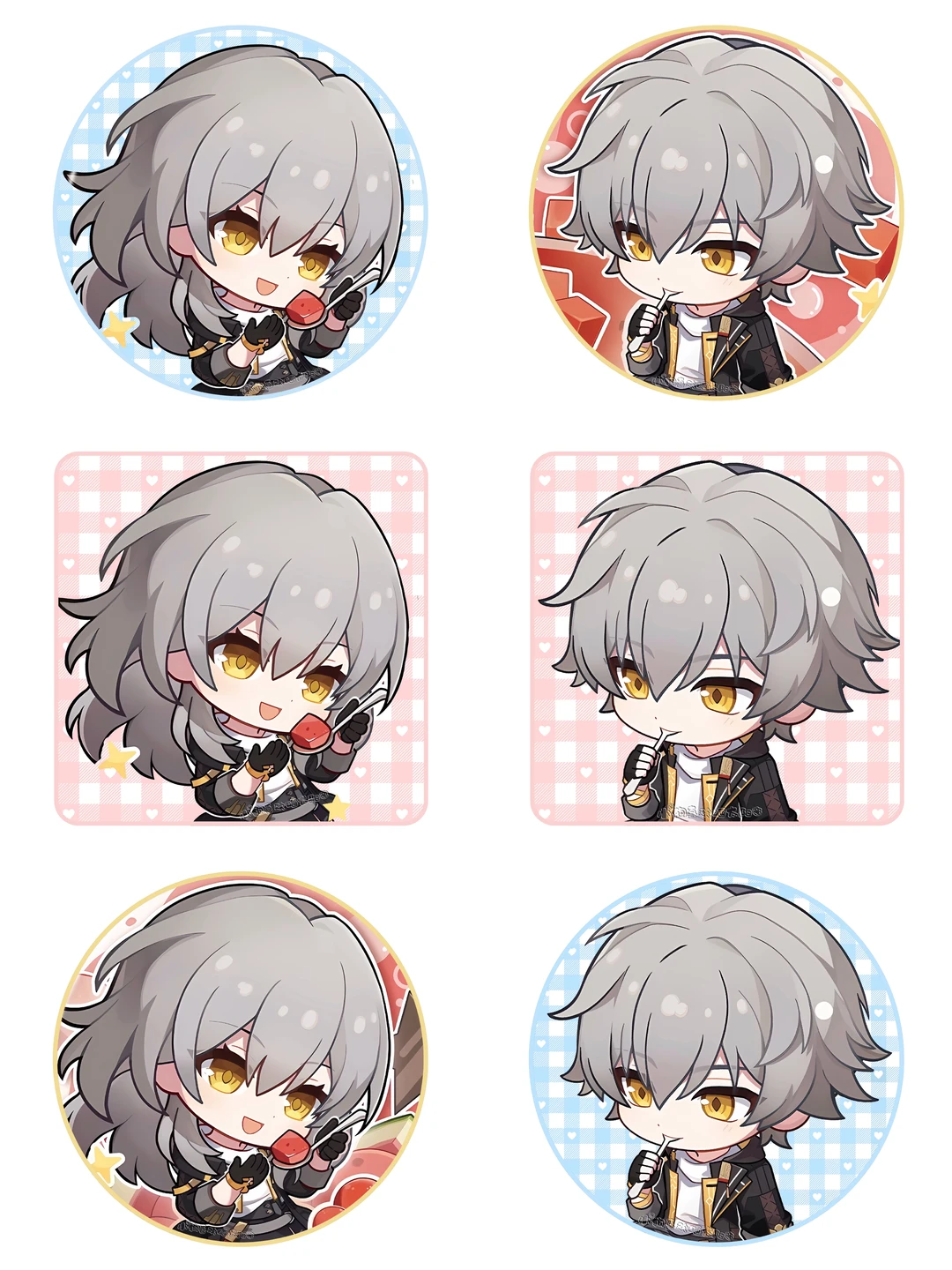 你们之中有两位萌物！开拓者请用星和穹头像