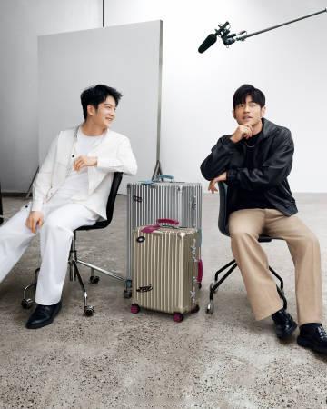 周杰伦&amp;樊振东首次同框合作/ <br /><br />RIMOWA 📸