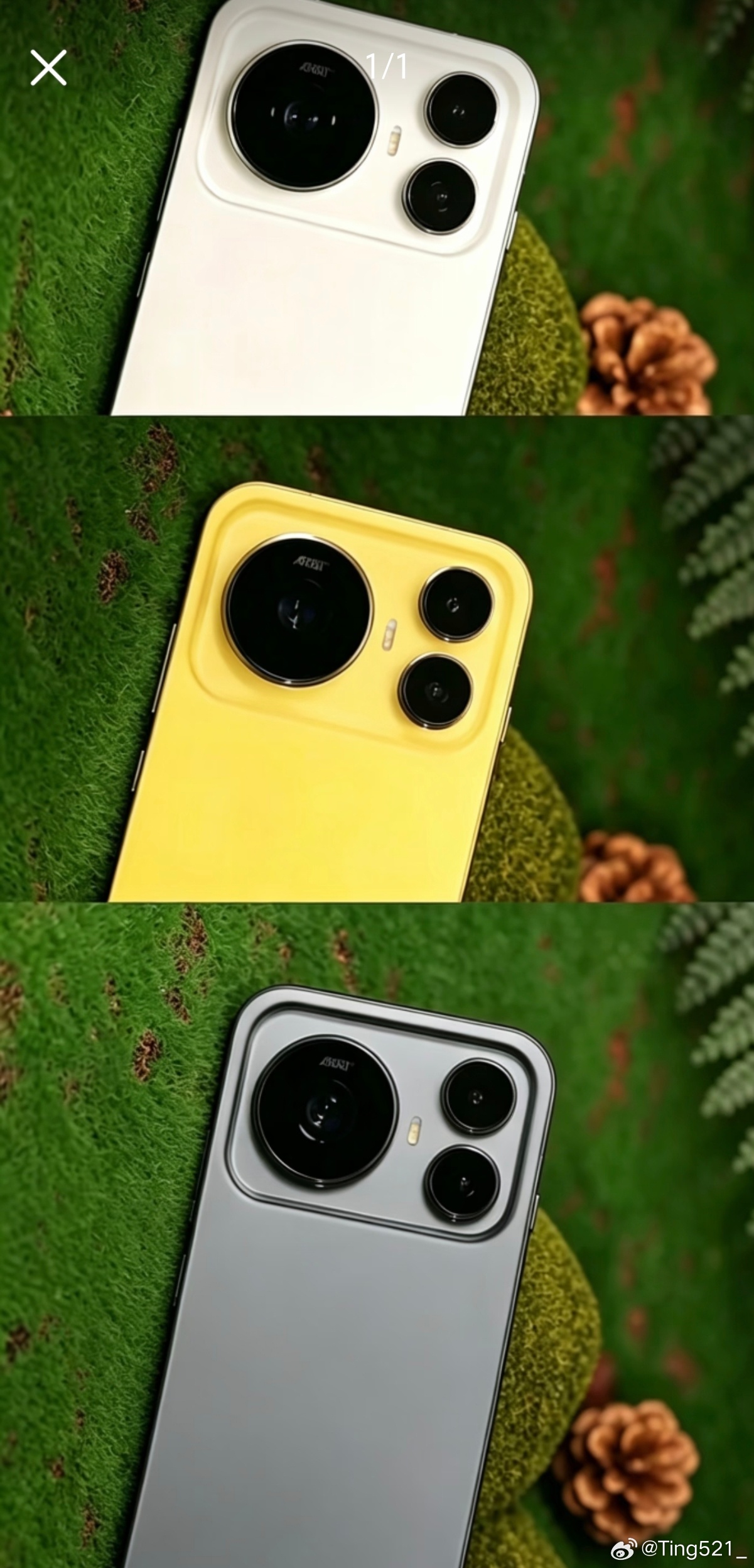 - 6.37英寸小直屏！209g，小机身旗舰，手小女生也能单手全覆盖操作，刷手机、打字、自拍不用两只手
​
- 3D一体冷雕玻璃后盖，镜头模组和背板无缝过渡，摸上去顺滑不割手；大R角机身，久握不硌掌
​
- 大导之眼镜头模组：阿莱电影机灵感，三角圆形镜头，辨识度极高，拿出来一眼认出来，拍照时手机本身 ​