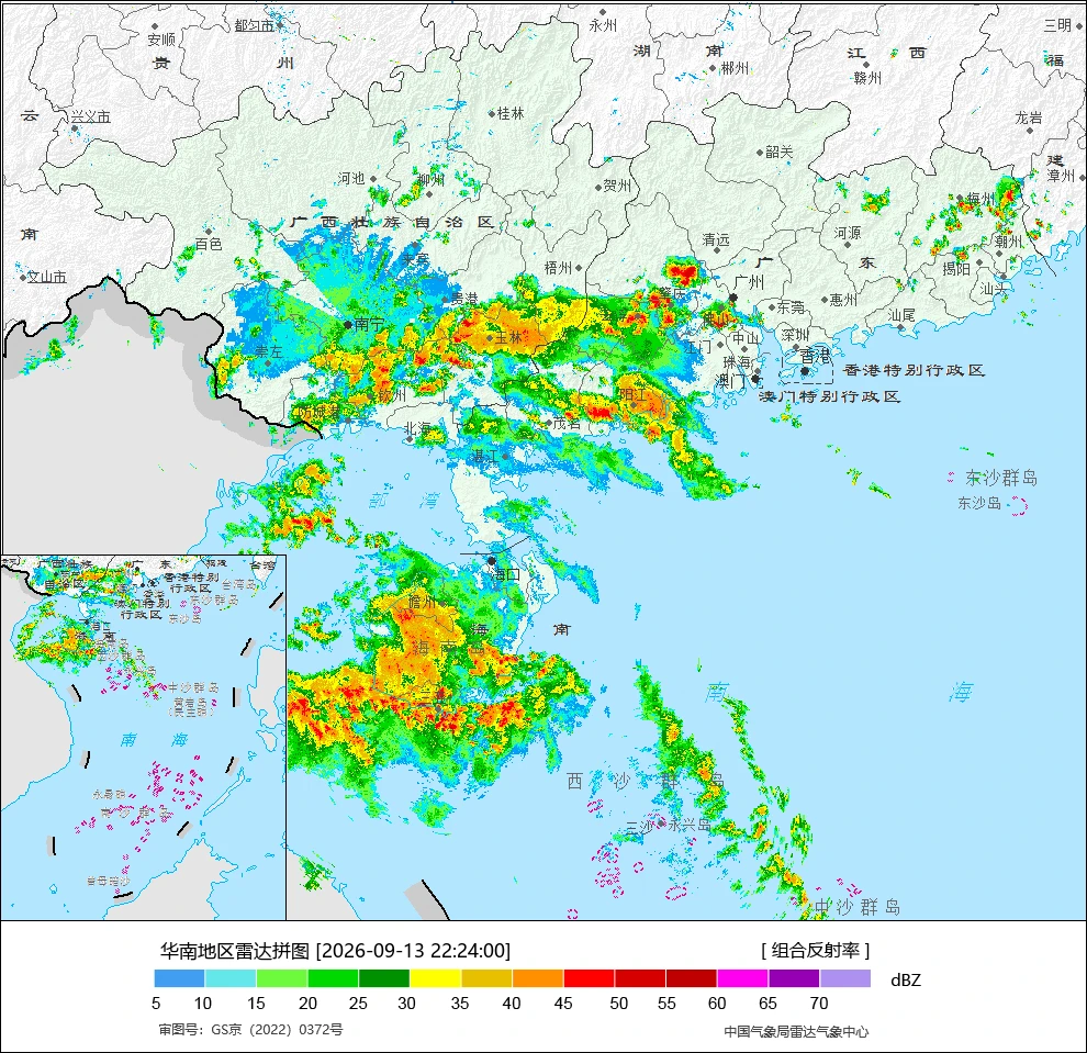 广东沿海“先雨后晴”，早晚凉爽，中午炎热