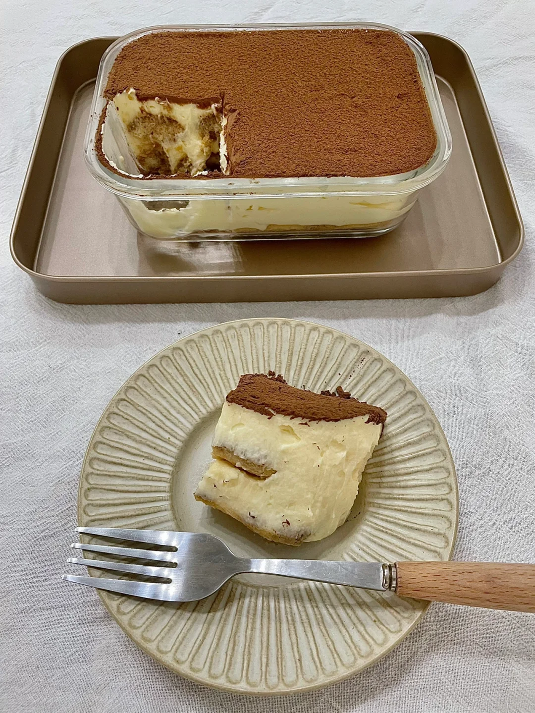 提拉米苏｜无蛋简易版｜十分钟就能搞定超好吃