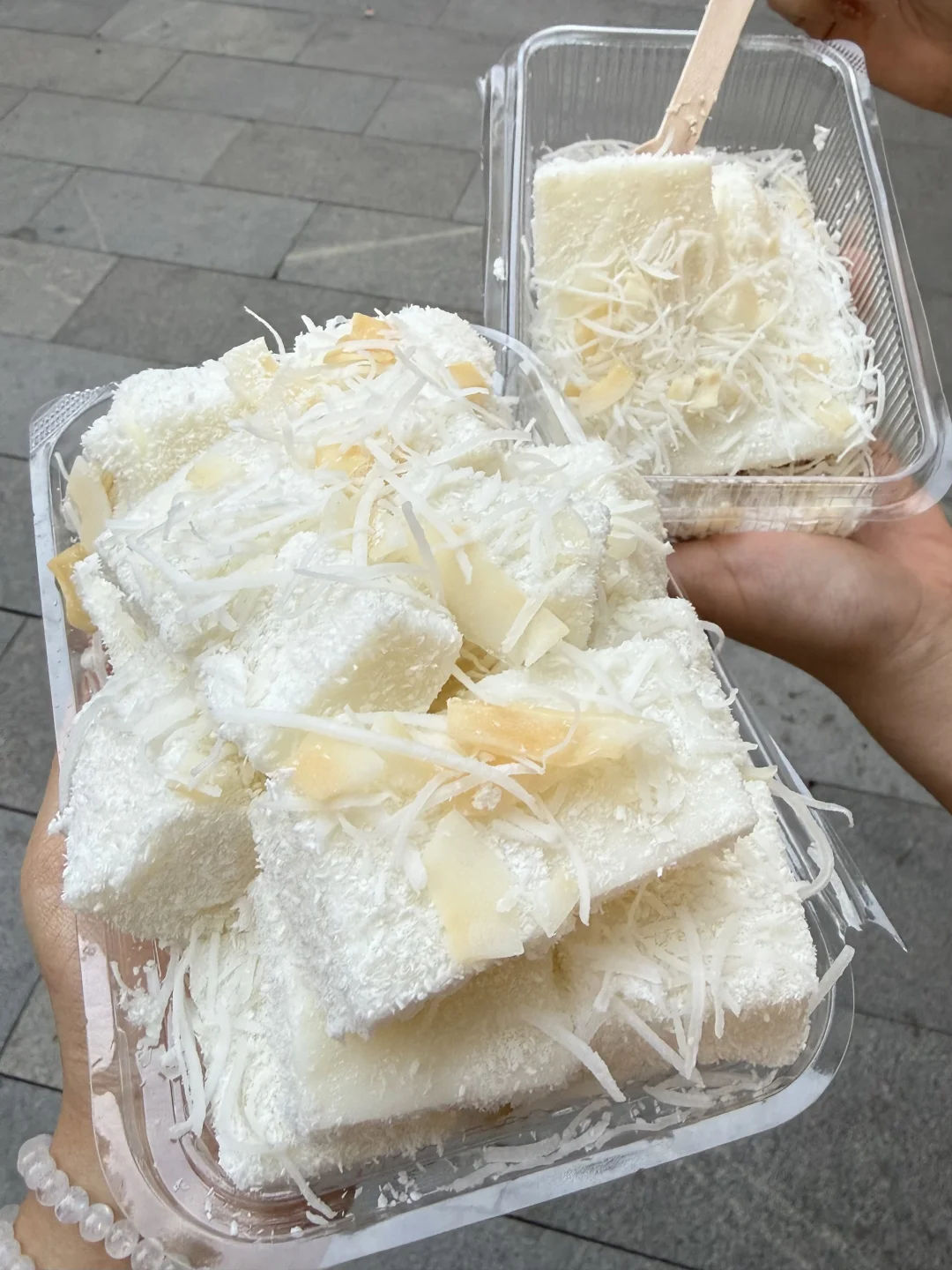 oi ！三出山的椰子糕好吃到犯规