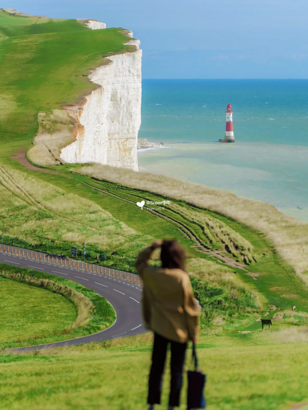 被『国家地理』评为英国最美的地方❗️白崖📸
