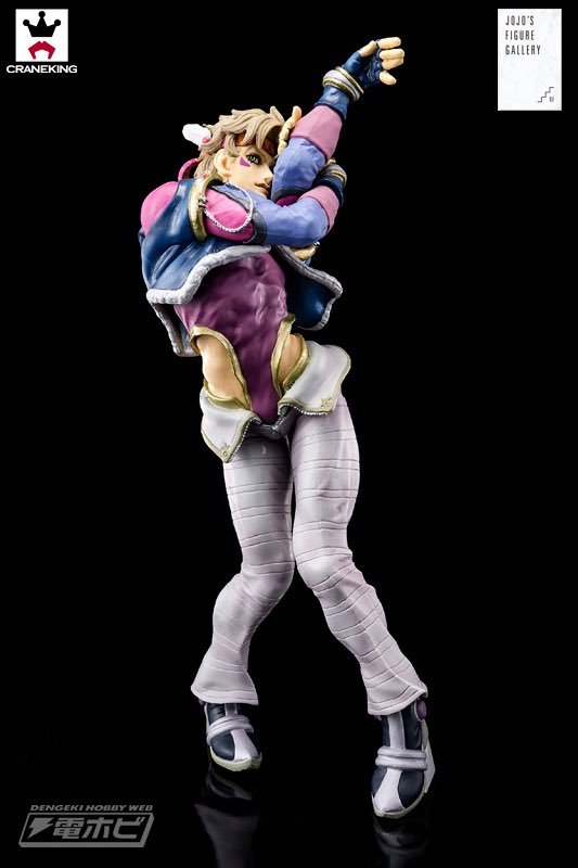 【特殊投稿】老物分享BANPRESTO DXF JOJO手办画廊3 西撒 PVC雕像 原名：ジョジョの奇妙な冒険 戦闘潮流 シーザー JOJO’S FIGURE GALLERY3西撒战斗潮流 ​​​