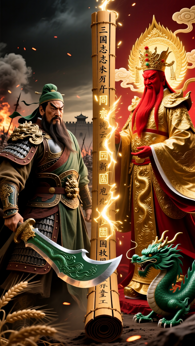 关羽的忠义形象，是如何被历史和民间神化的？
“武圣”关羽，生前不过是刘备麾下一员大将，死后却被儒释道三家争相供奉，甚至被尊为“关圣帝君”。一个败走麦城、身首异处的武将，凭什么能超越历史，成为中国人心中不可撼动的“忠义化身”？这背后，是一场持续千年的“造神运动”。

历史中的关羽，其实并不完美。《三国