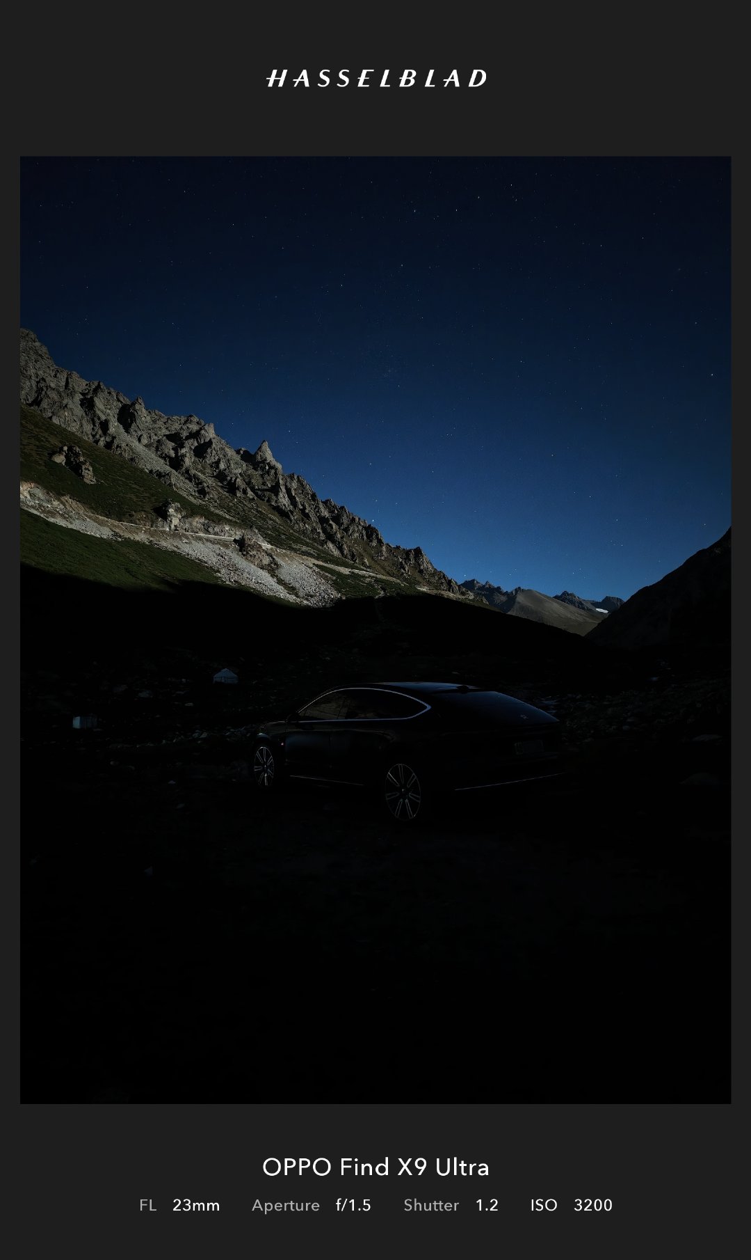 此次此刻
月亮太亮星星有点少
上回我在这拍到了银河

图1-5
vivo X300 Ultra
1分53秒夜景

图6-9
OPPO Find X9 Ultra
10秒夜景

[馋嘴]
#单人纯电自驾新疆##微博跨域计划# ​
