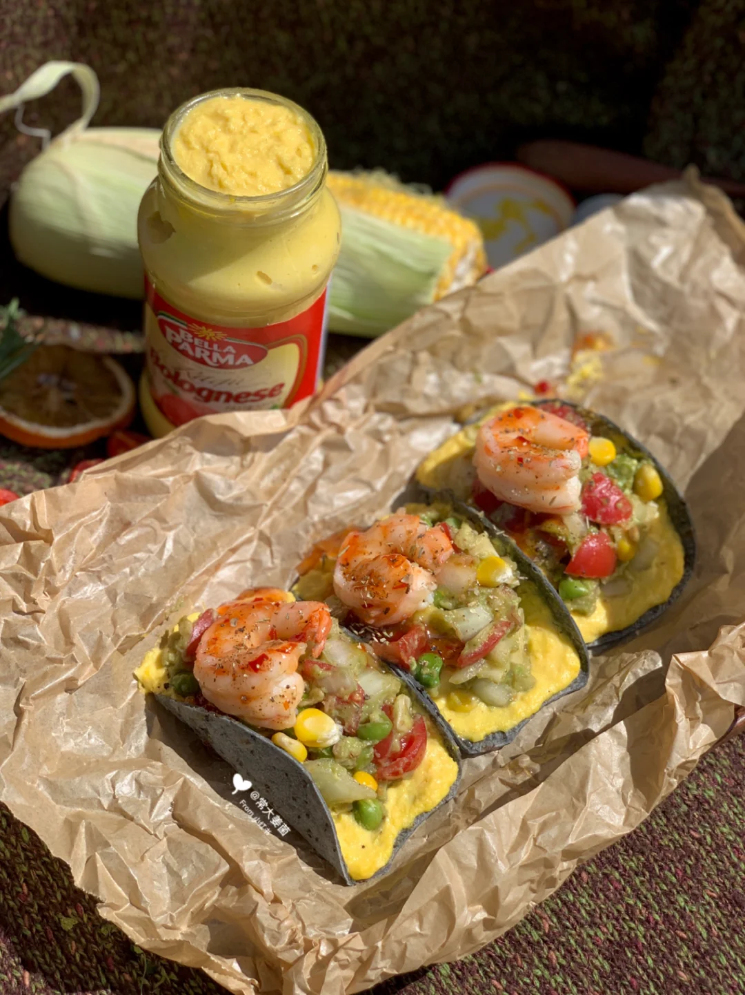 墨西哥奶油玉米酱Taco🌽“绝”就一个字！