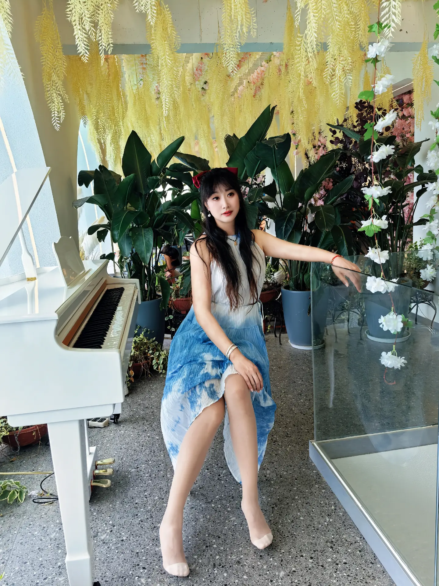 这是仙女下凡吗？