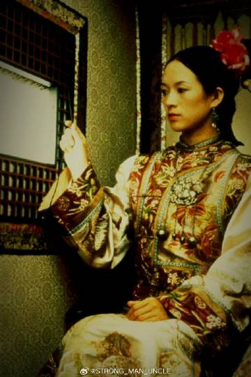 2000年，《卧虎藏龙》中的章子怡。