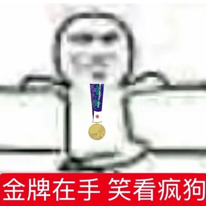#句号 钟意#不知道呀 句号的亚运会金牌很耀眼 为国争光很骄傲 恭喜国家运动员何伟嘉选手 ​