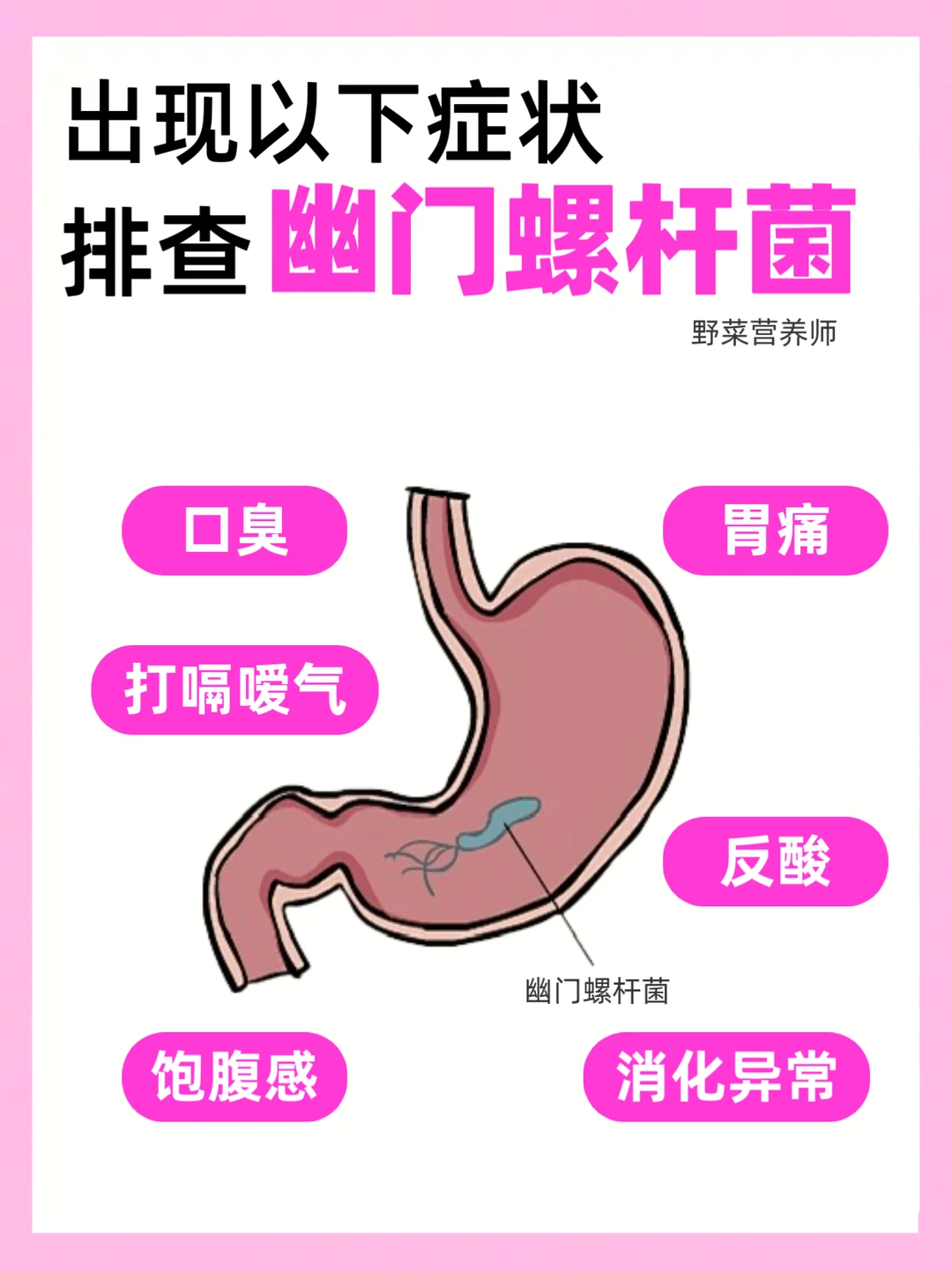 幽门螺杆菌自查｜幽门菌的真相