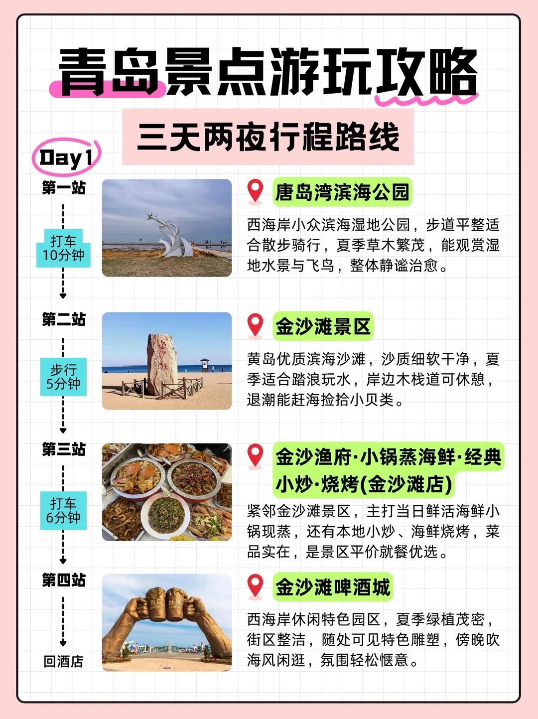 🎐青岛三日慢游，山海美景全拿捏！