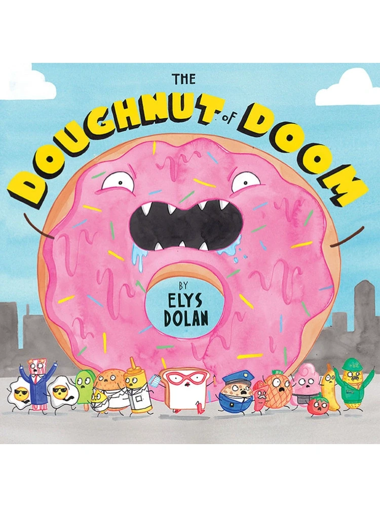 小镇来了甜甜圈怪 | 让孩子脑洞大开的绘本