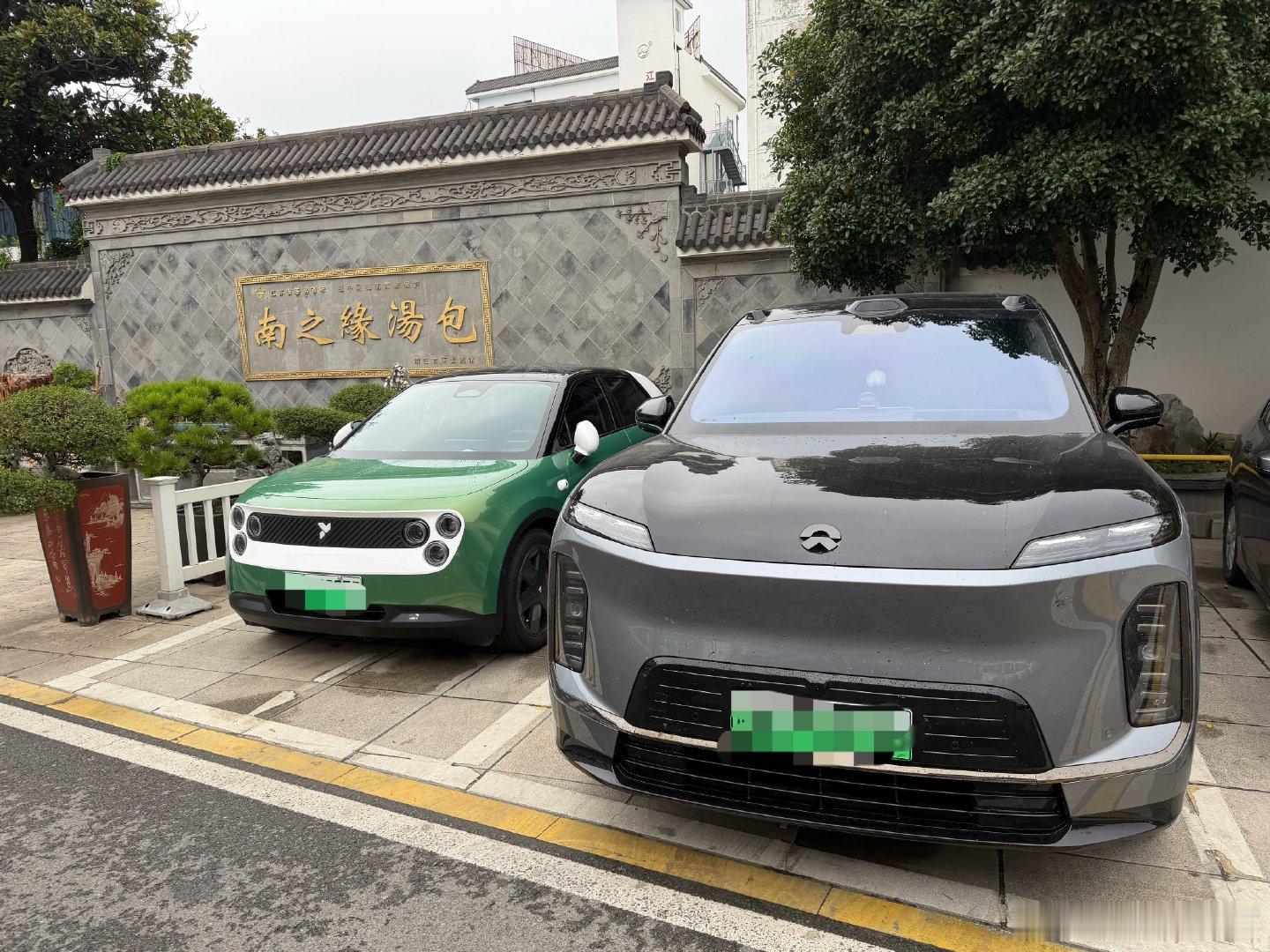 一大一小刚刚好
#蔚来es9# ​