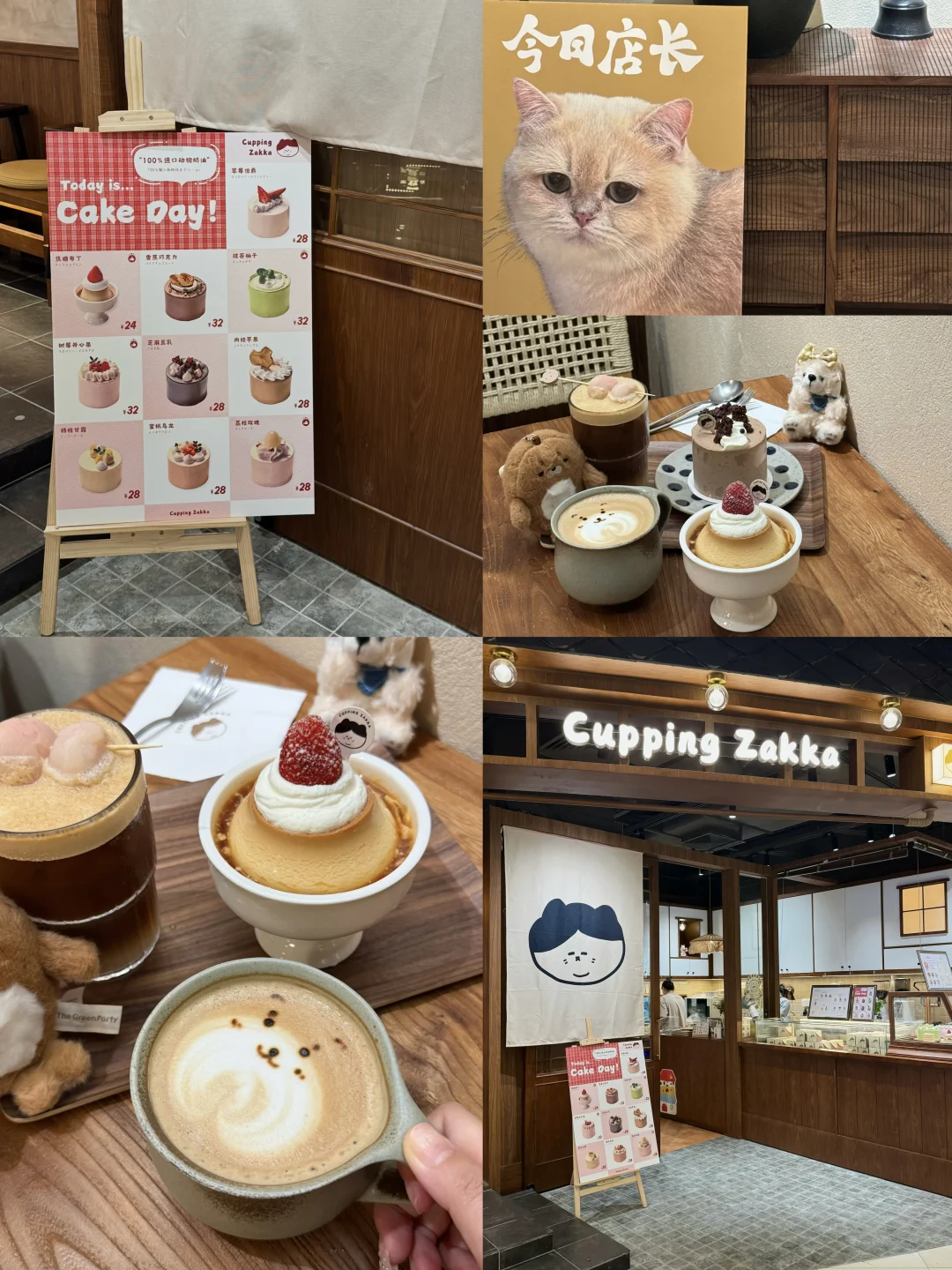 广州🐈 ⊹♡🍮可爱的猫猫木屋咖啡店！！！
