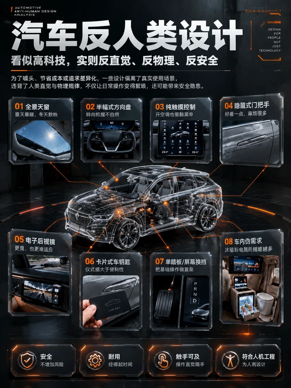 🚗盘点8大“反人类”设计！