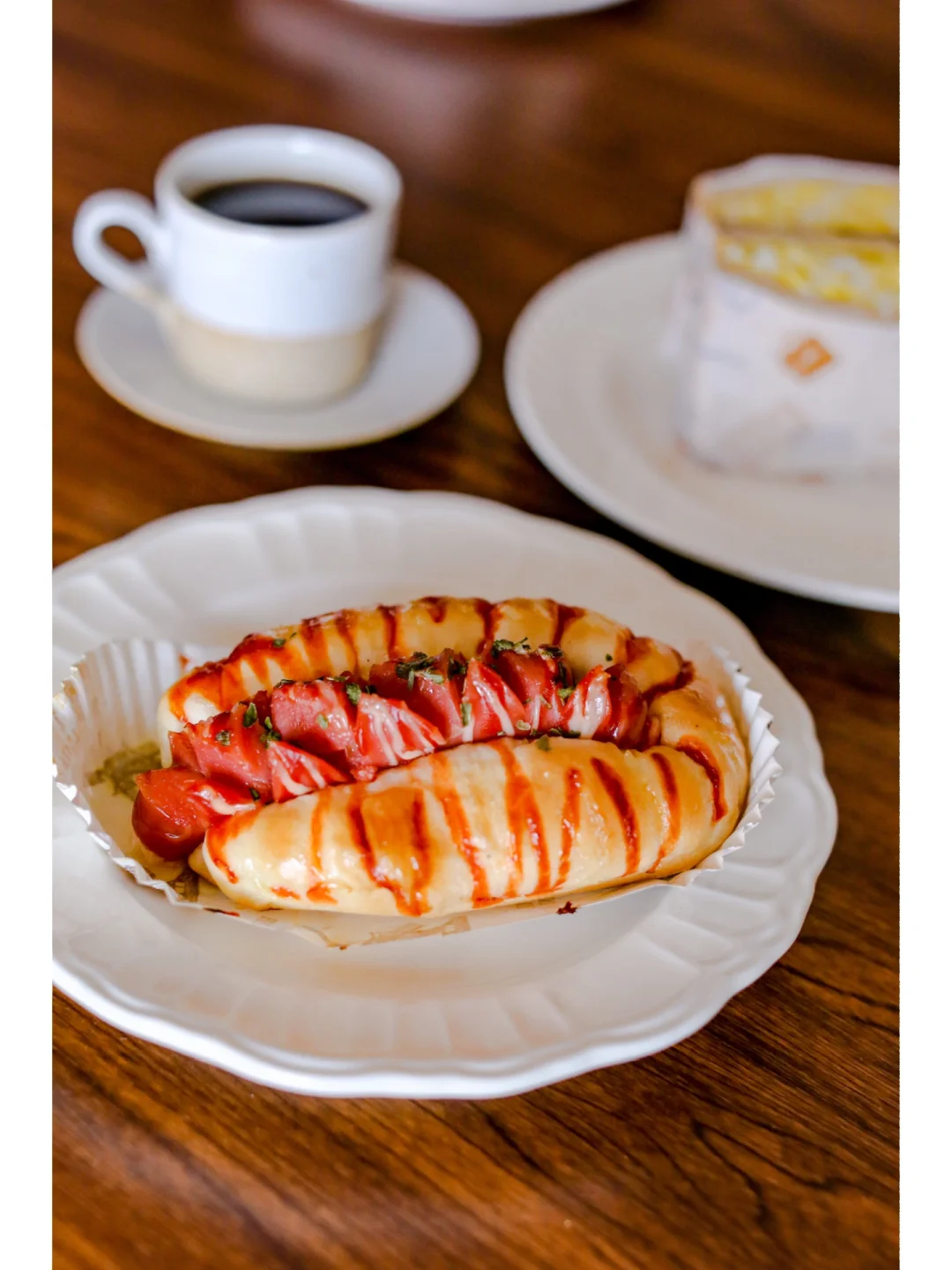 香肠热狗，开启假期第一天～