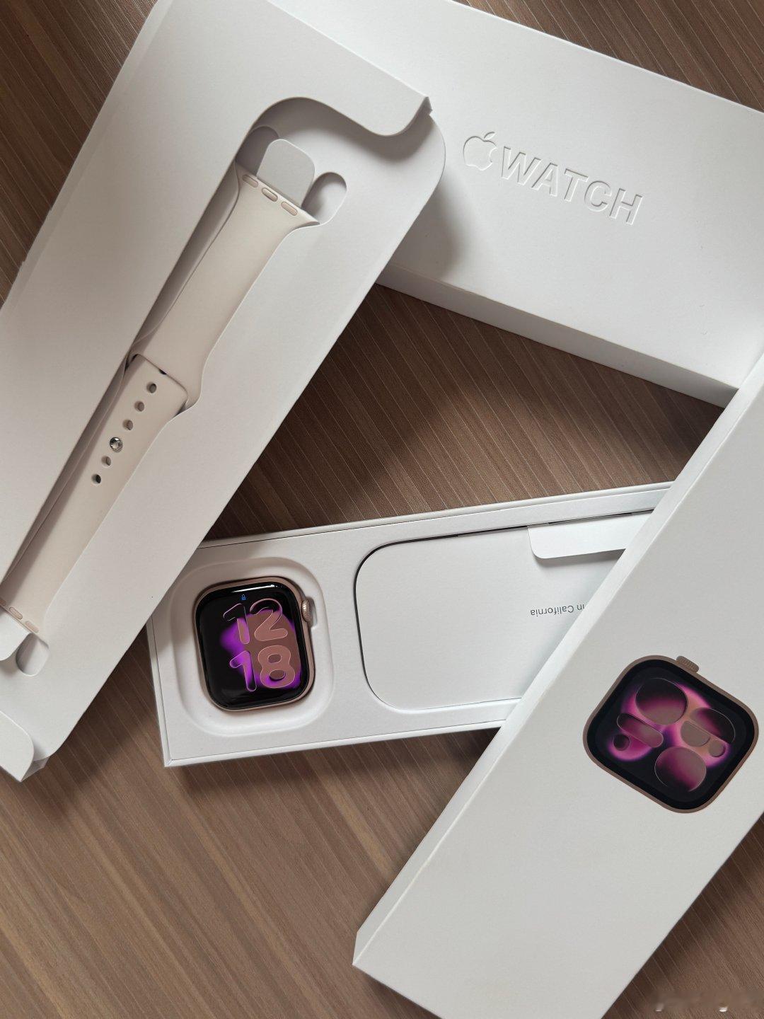谁说幸福来的迟！？ 原来是男朋友送的Apple Watch～ ​