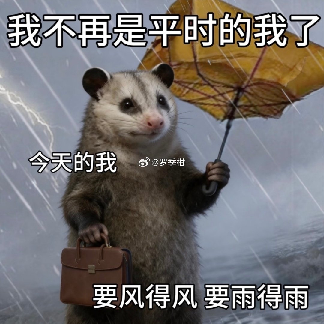 不儿……拍刘德华的是这种雨吗？就说下午看到这团云不简单，从我落车开始下，一直浇到我回家，tmd和p2男生无语到相视大笑，疯了！ ​