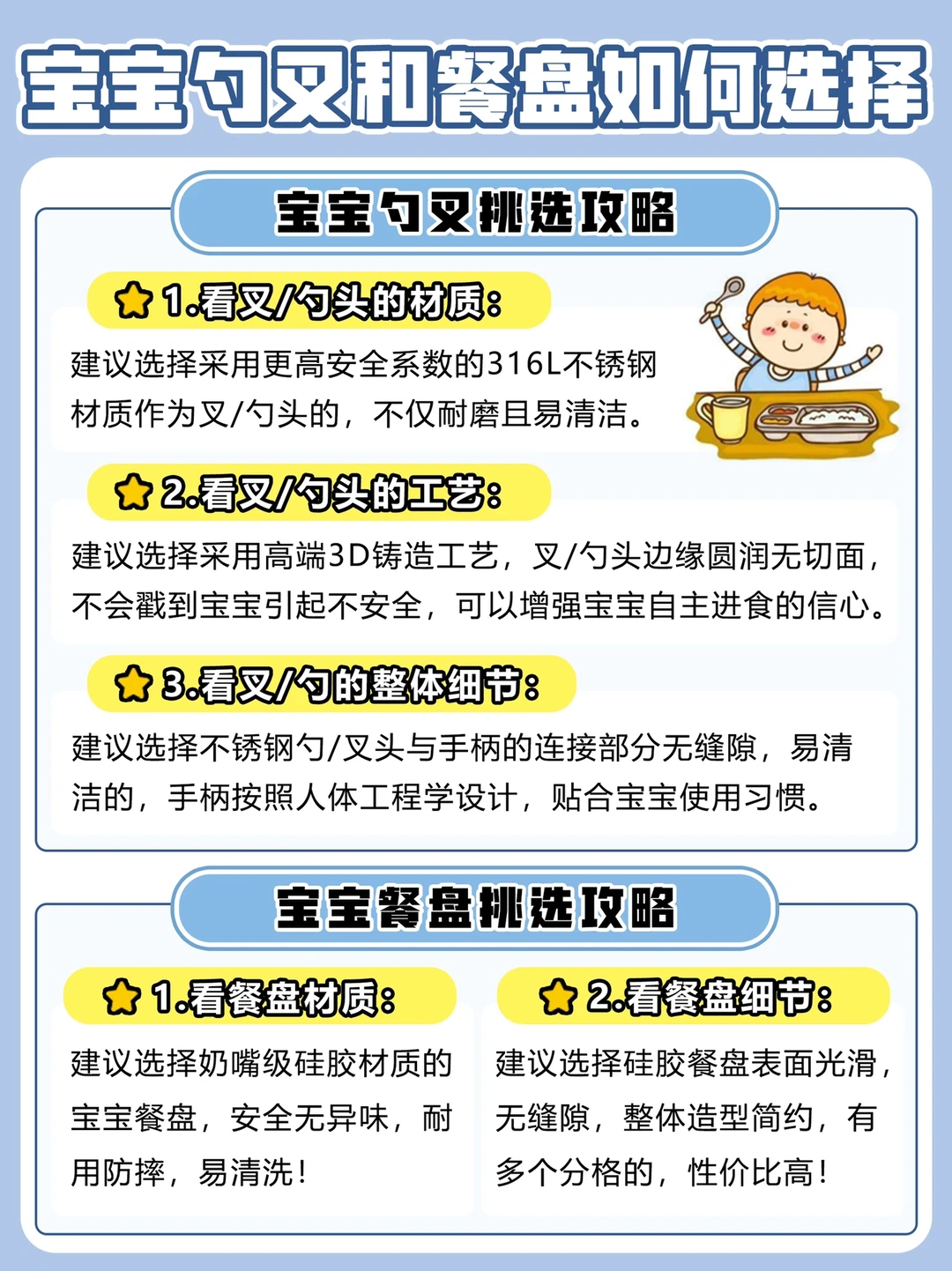 宝宝自主进食工具怎么选❓一篇全解