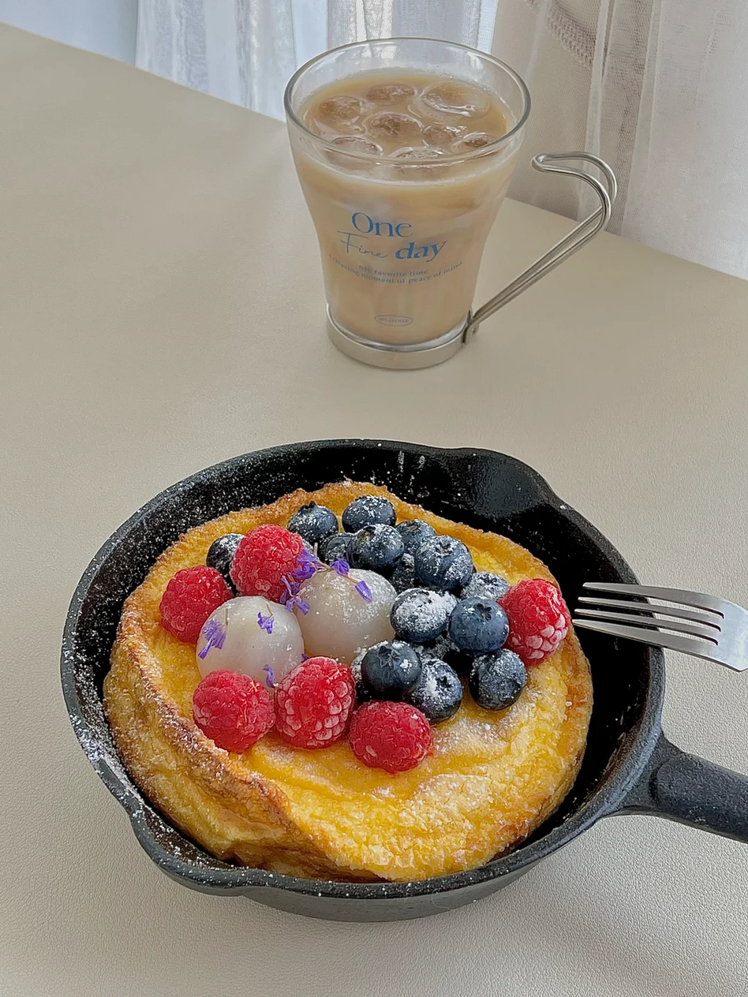 ☀️高颜值的荷兰松饼｜奶香浓郁免打发0失败