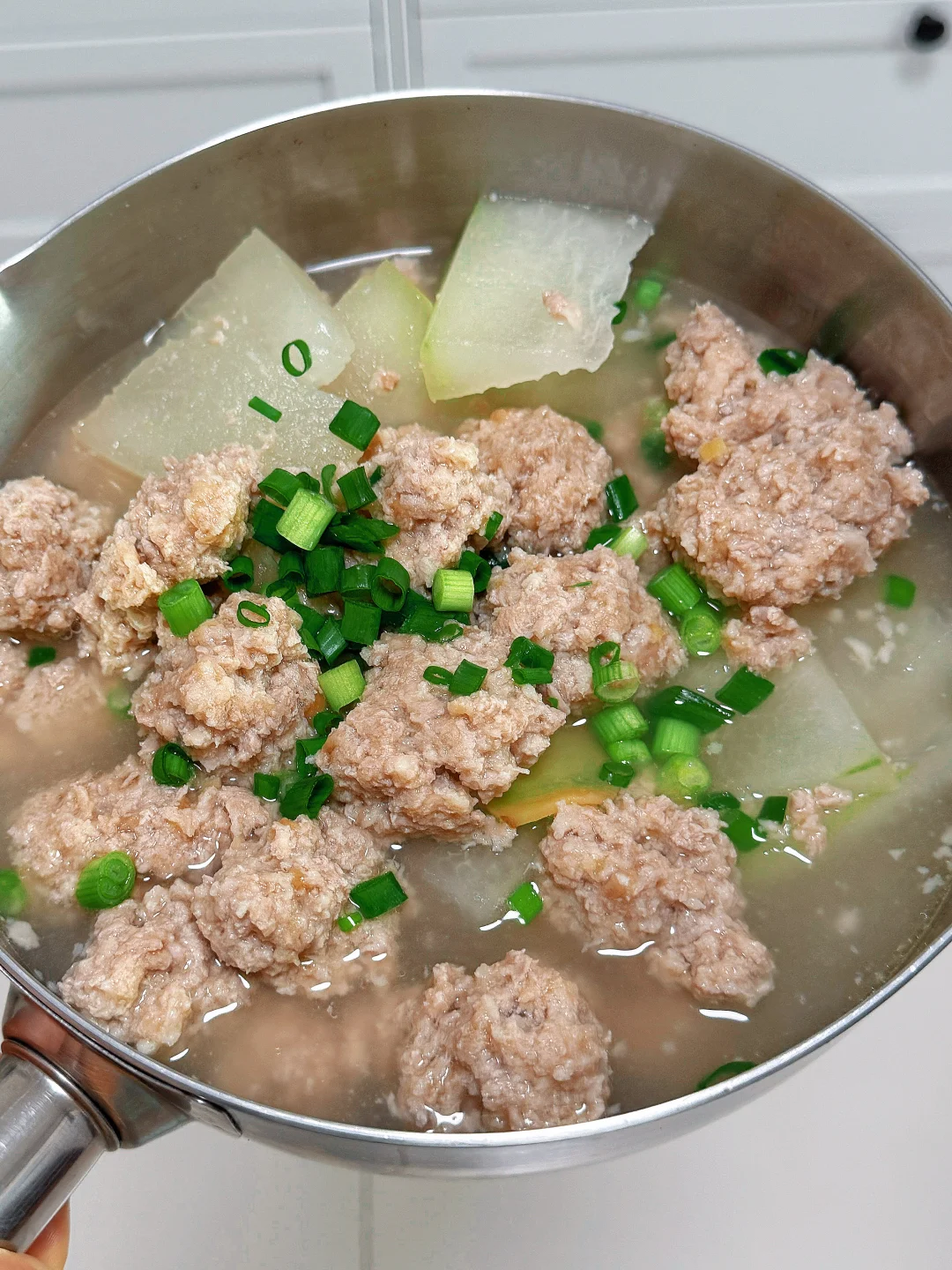 谁懂啊？冬瓜肉丸汤吃一次爱一次！🍲🍲🍲