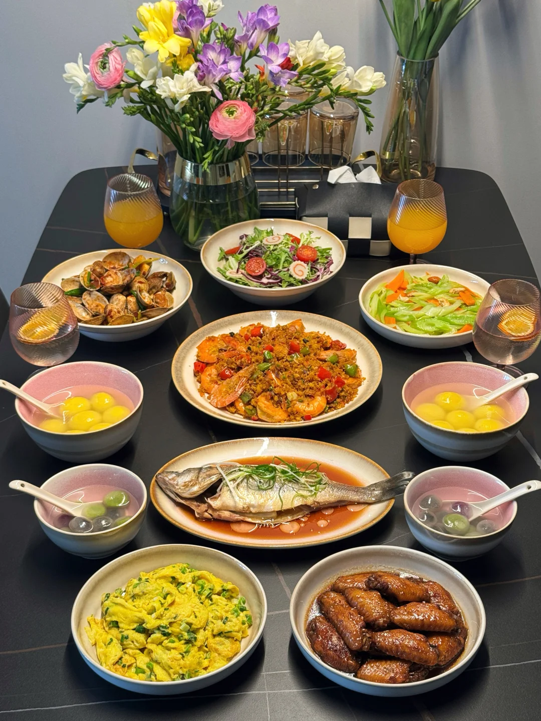 元宵节家宴🏮| 一家人一条心