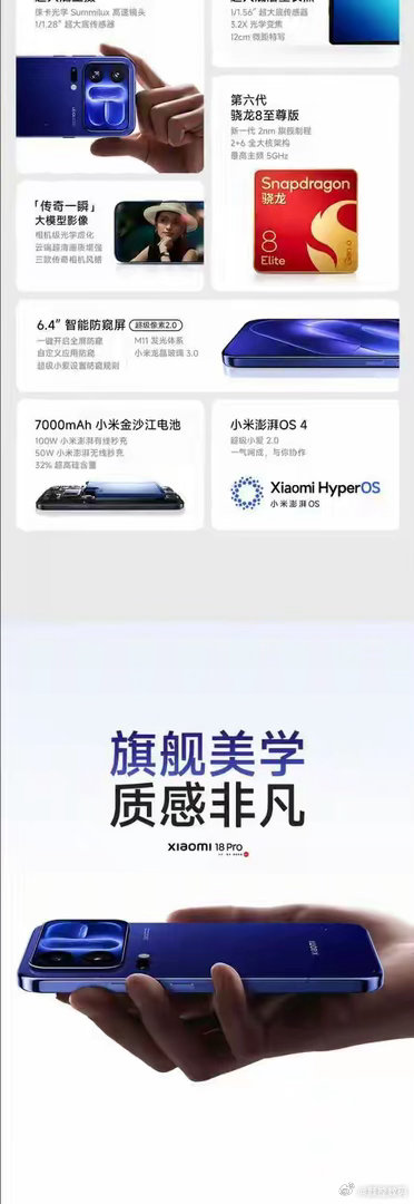 小米18 Pro发布，徕卡双2亿+AI百变背屏，2nm芯片重塑安卓体验 ​