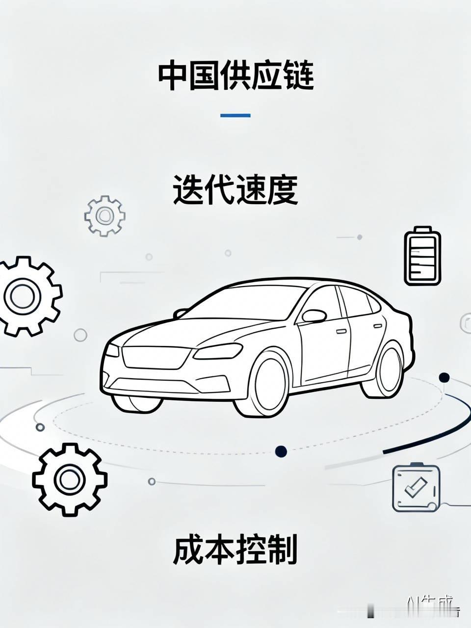 雷克萨斯下一代纯电SUV的订单流向中国供应商，这比任何销量榜单都更能说明问题。以前丰田带着电装、爱信来中国，是“我教你造好车”；现在丰田为了压成本、追智能，把车身、电池、线缆订单给中国厂商，是“你教我怎么活”。中国供应链的恐怖之处不在于便宜，而在于迭代速度——中国车市几个月一变，供应商一年多能干完过
