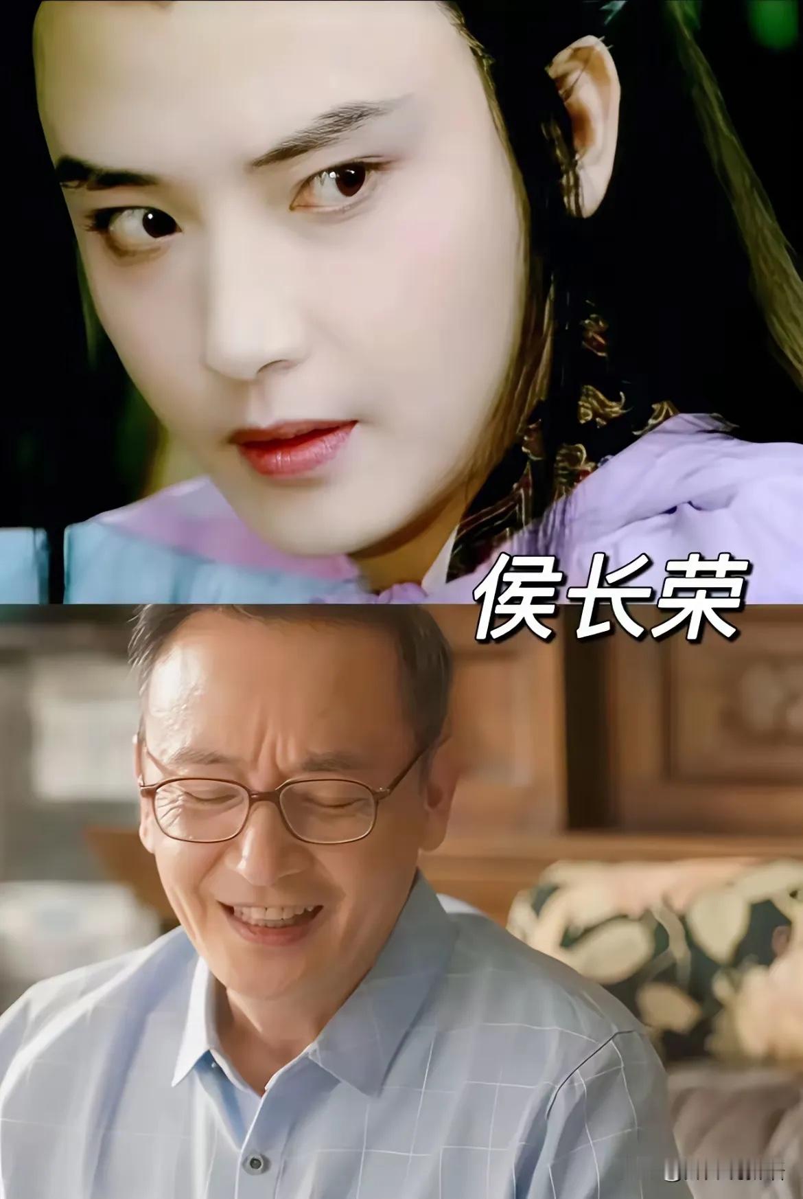 窦唯当年在黑豹乐队的时候留着一头长发，清瘦又颓废的摇滚气质迷倒了多少人，后来做实验音乐渐渐淡出主流视线，但颜值巅峰永远被封存在那些老照片里。
侯长荣如今是国家一级演员，年轻时学过扬剧，台上的身段和眼神戏特别抓人，这份功底后来全用在了影视表演上。
邱心志年轻时也是台湾偶像剧里的白马王子长相，斯文干净笑