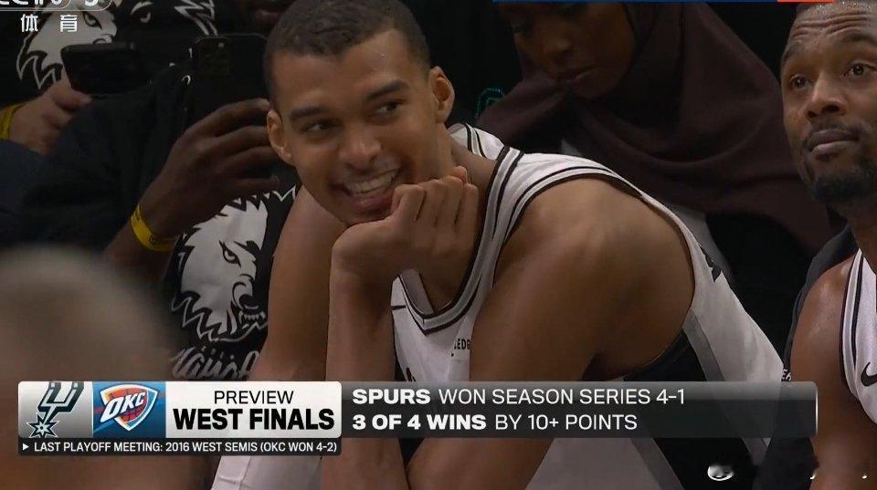 NBA季后赛西部半决赛G6:卡斯尔砍下32分11板6助、文班亚马19分...