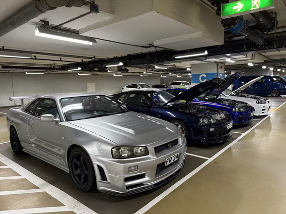 R34 靜態地下車聚