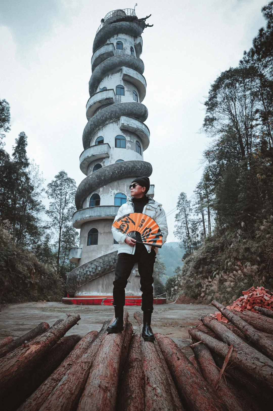 龙年，来和青龙塔合个影吧🐲🐉🌈❤️